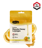 COMVITA Soothing Manuka Honey Lozenges with Propolis Lemon and Honey 12 Lozenges